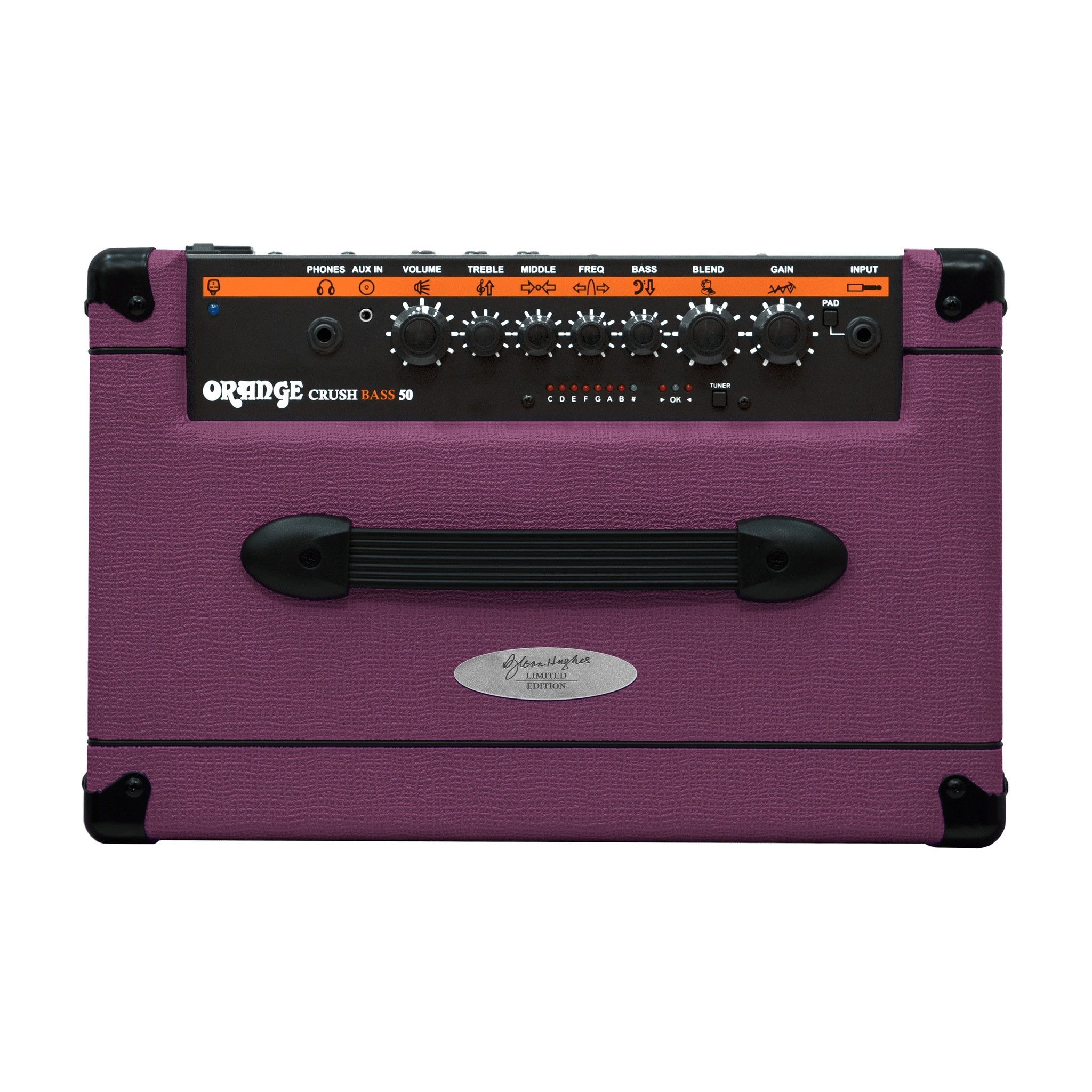 Amplificador Combo Bajo Eléctrico Orange Crush Bass 50 Glenn Hughes Morado 50W — vista 7