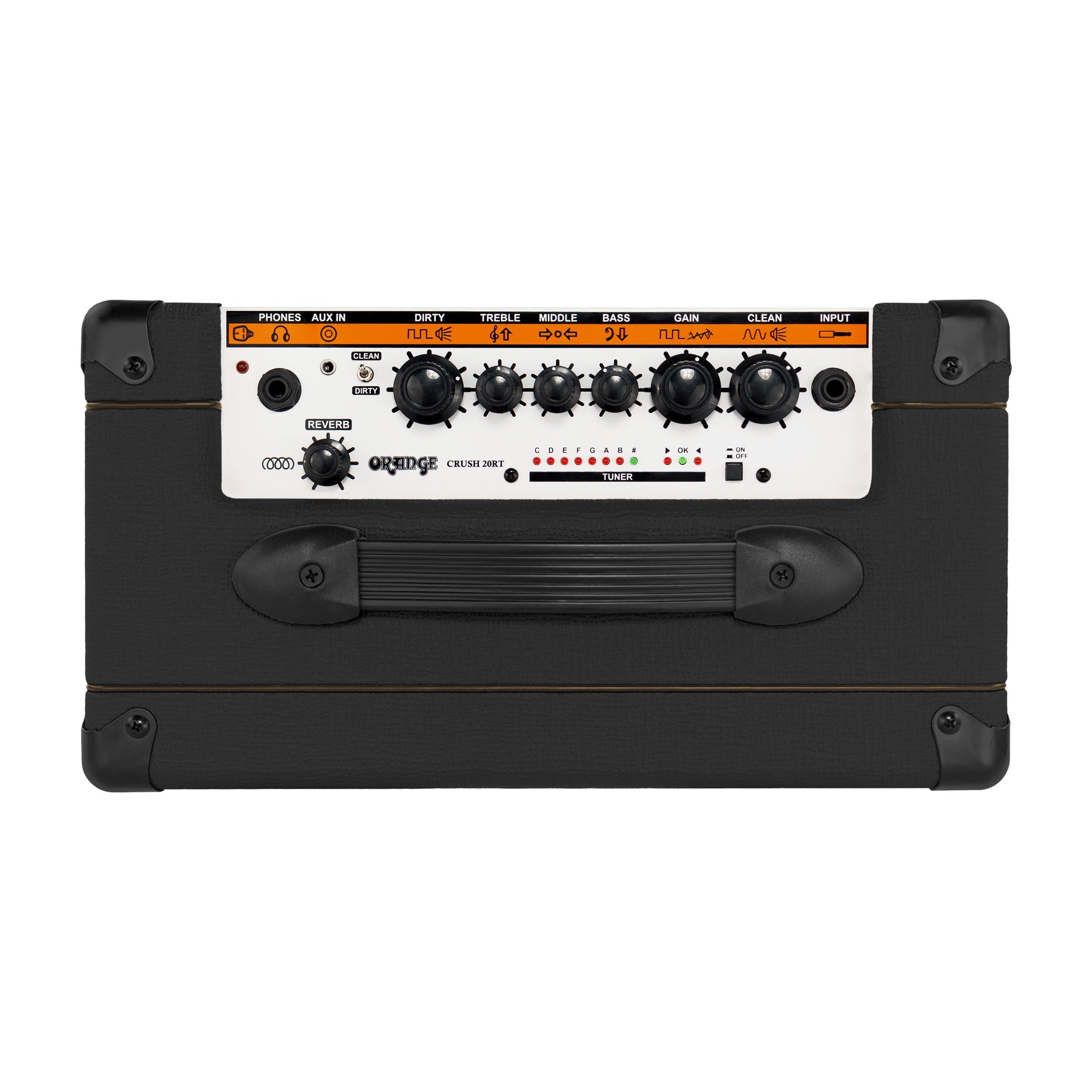 Amplificador Combo Guitarra Eléctrica Orange Crush 20RT Negro 20W — vista 7