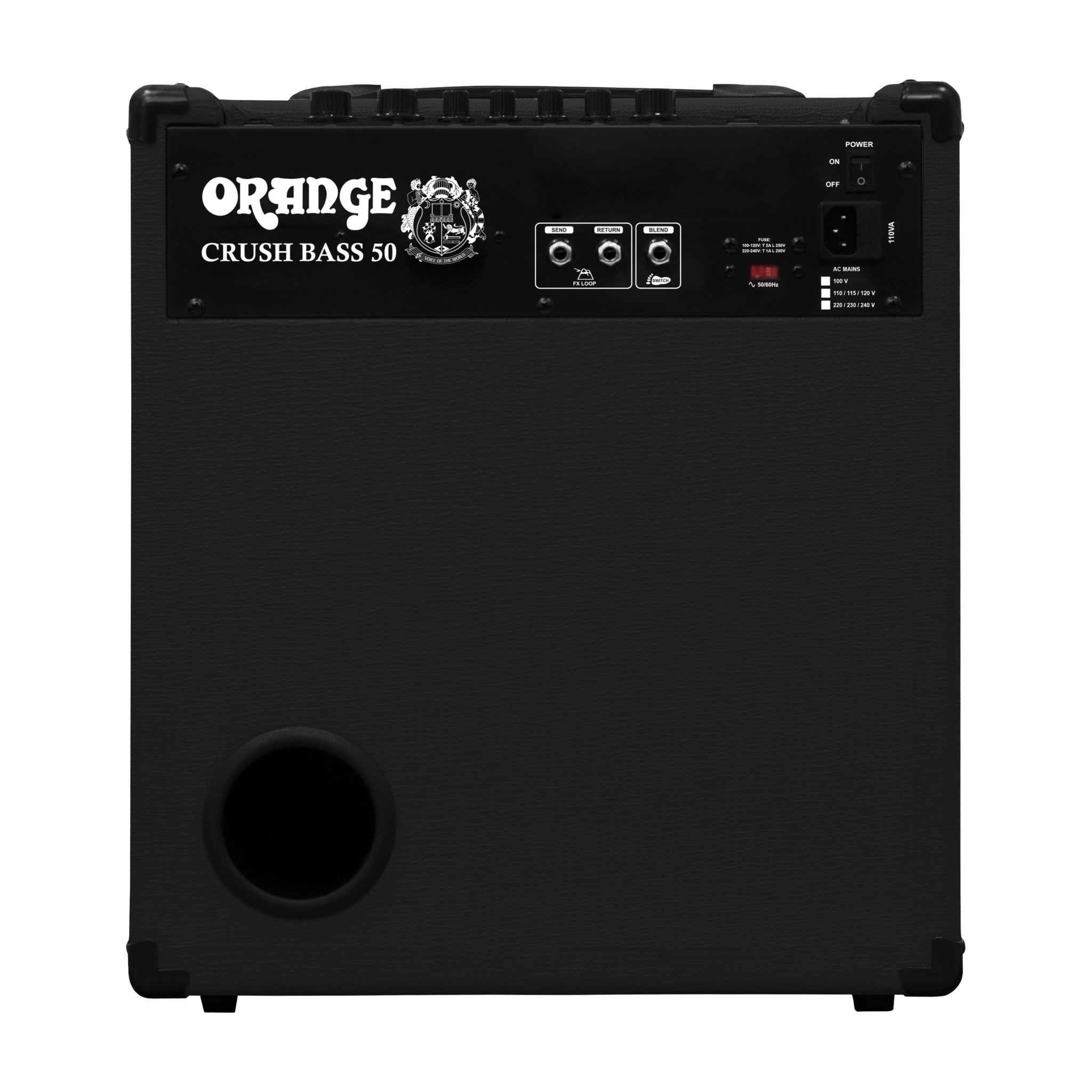 Amplificador Combo Bajo Eléctrico Orange Crush Bass 50 Negro 50W — vista 4