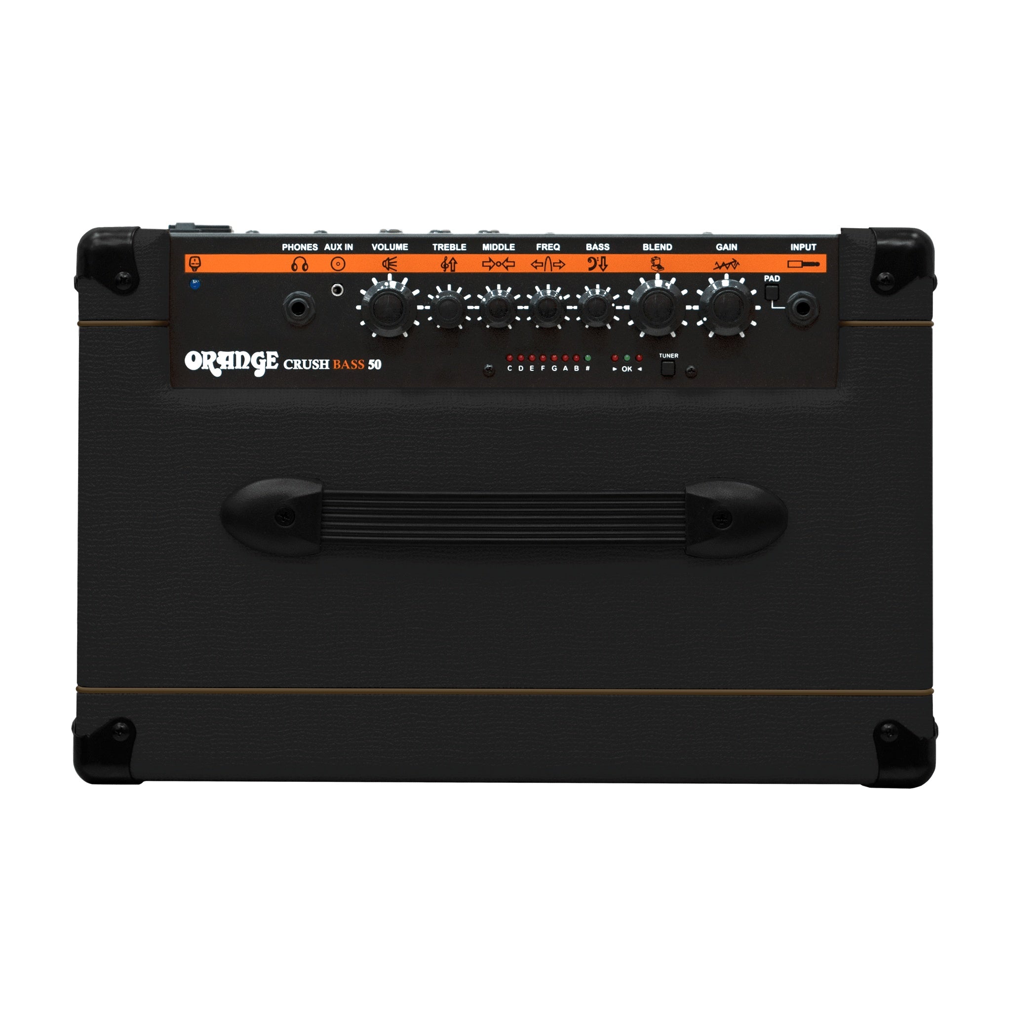 Amplificador Combo Bajo Eléctrico Orange Crush Bass 50 Negro 50W — vista 6