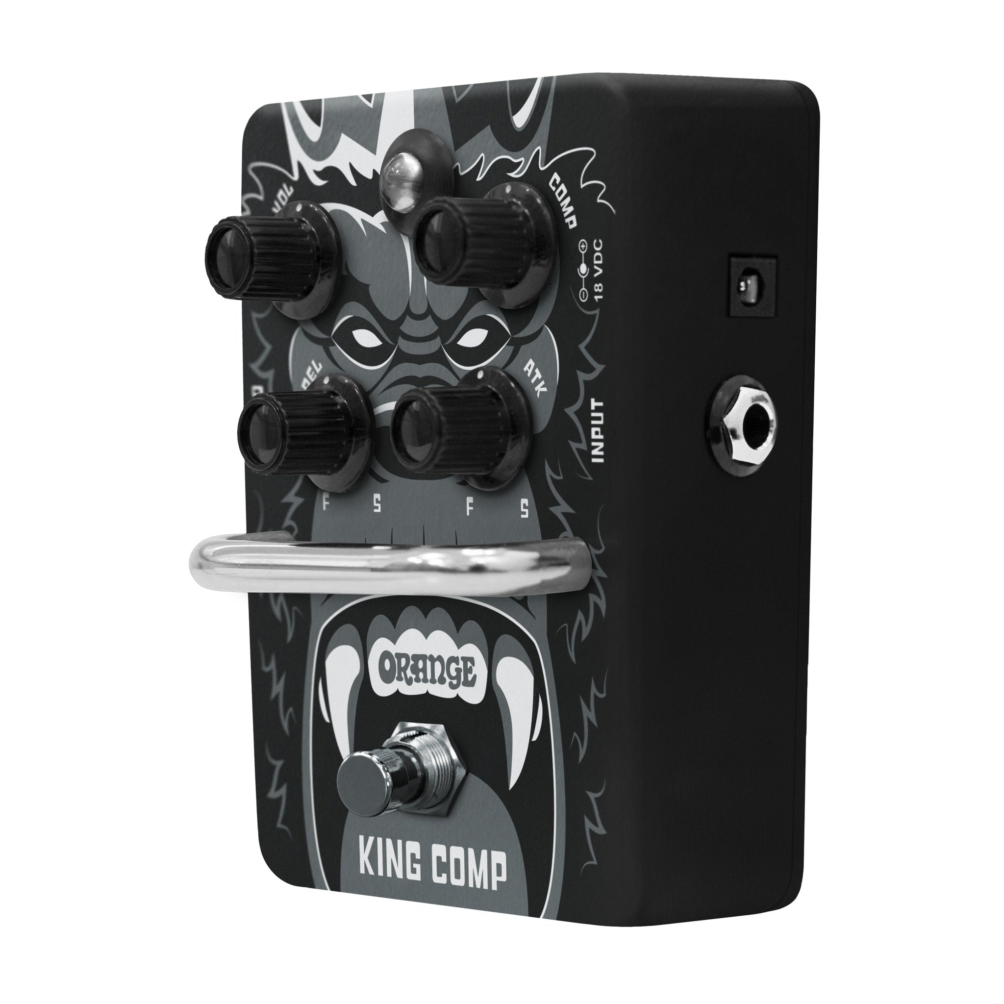 Pedal Compresor Guitarra y Bajo Eléctricos Orange King Comp VCA Clase A — vista 2