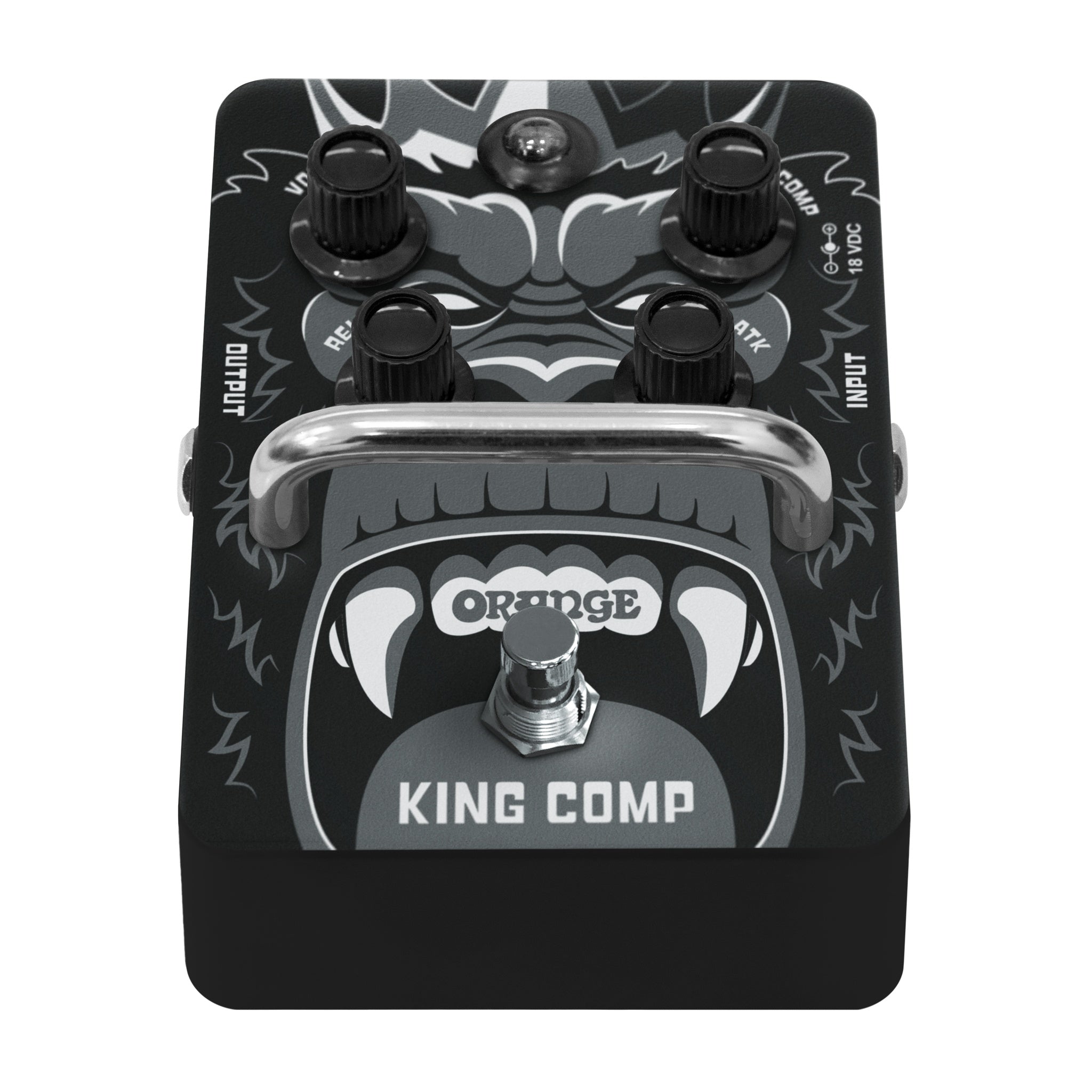 Pedal Compresor Guitarra y Bajo Eléctricos Orange King Comp VCA Clase A — vista 3