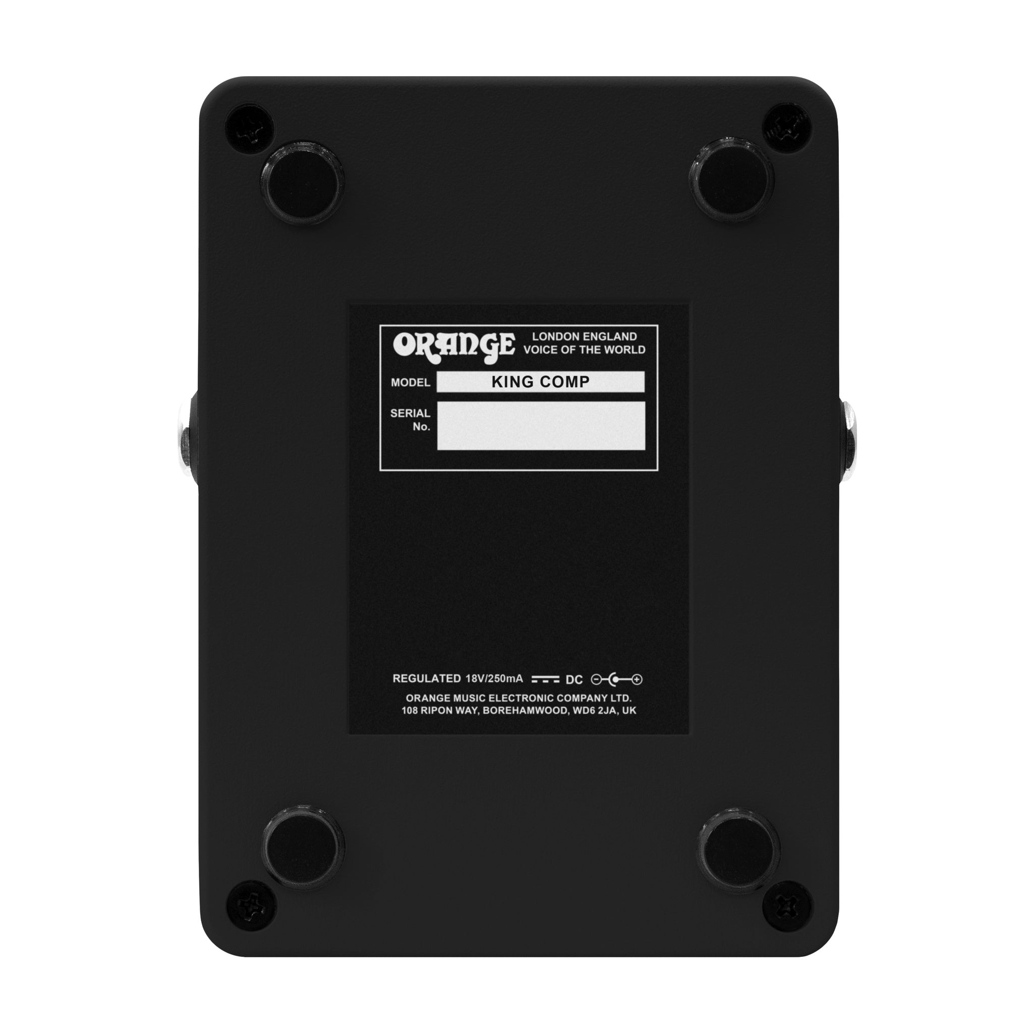 Pedal Compresor Guitarra y Bajo Eléctricos Orange King Comp VCA Clase A — vista 6
