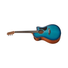 Guitarra Electroacustica Ibanez AAM50CE-SBO Cuerdas Metalicas