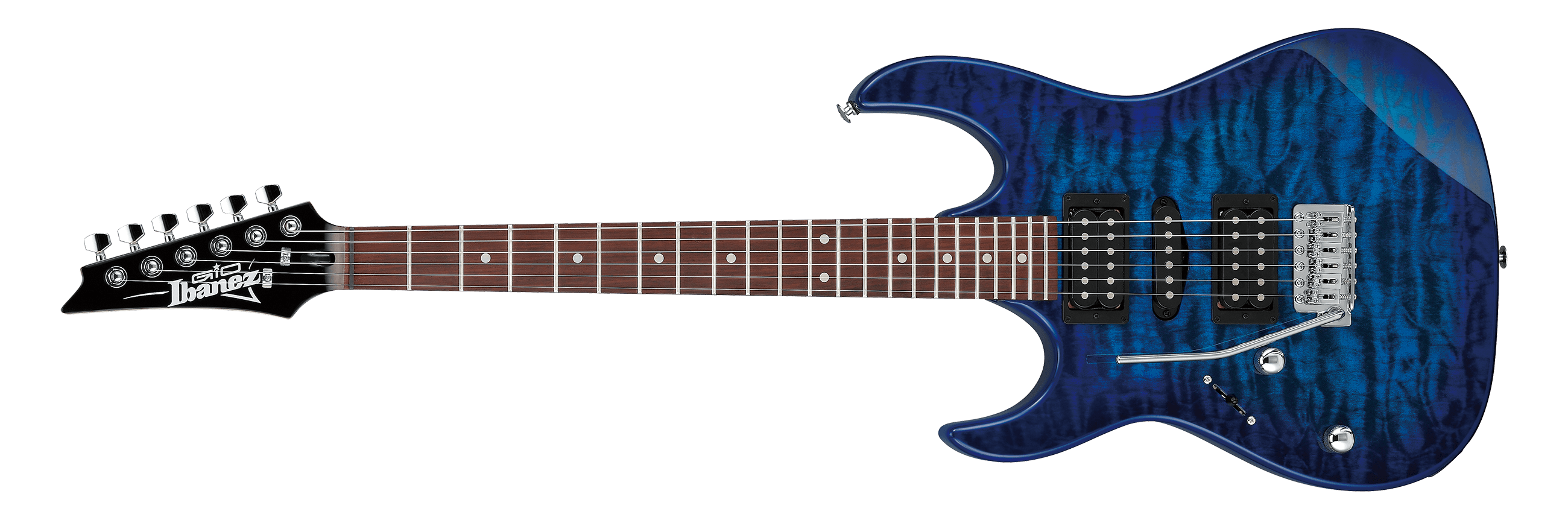 Guitarra Electrica Ibanez Grx70qal-tbb Zurda