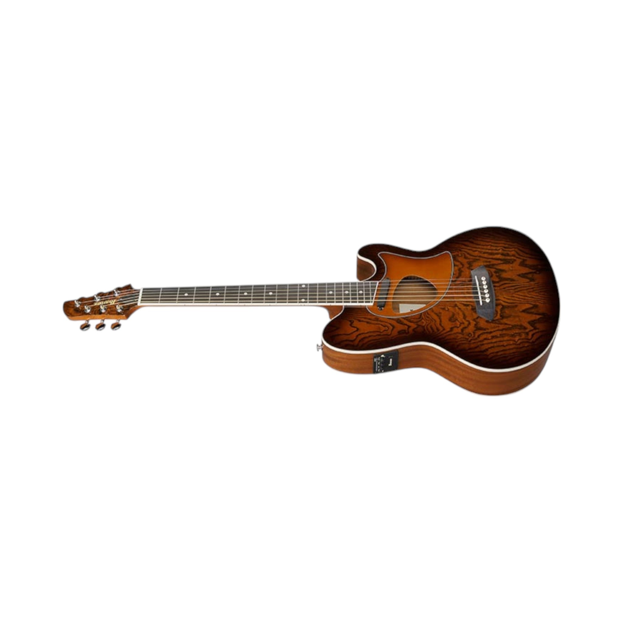 Guitarra Electroacustica Ibanez Tcm50-vbs Cuerdas Metalicas