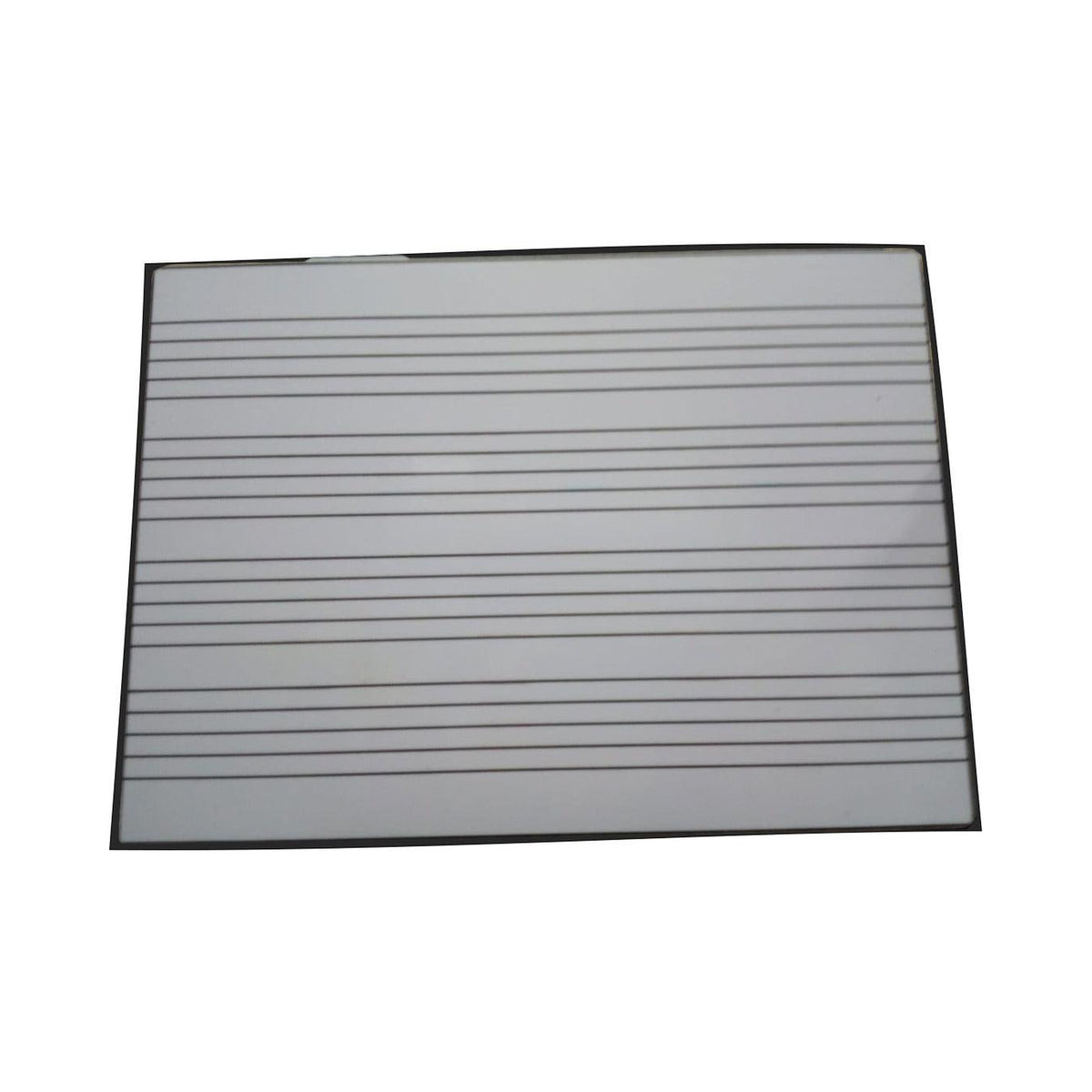 Tablero pentagramado personal PAP de acrílico de 31 × 22 cm — imagen real del producto