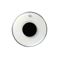 Parche Remo Encore De 16 Punto Negro Transparente En-0316-ct