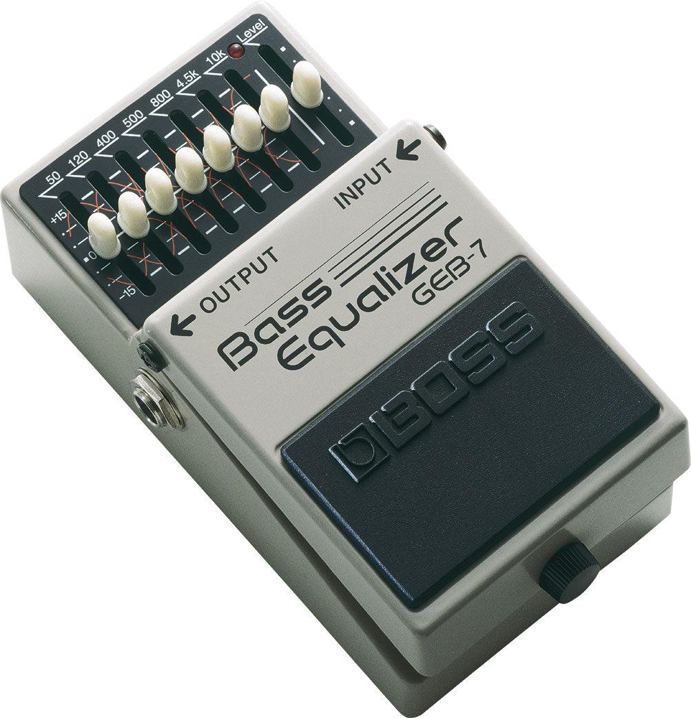 Pedal Boss Bajo Geb-7 Equalizer 7 Band