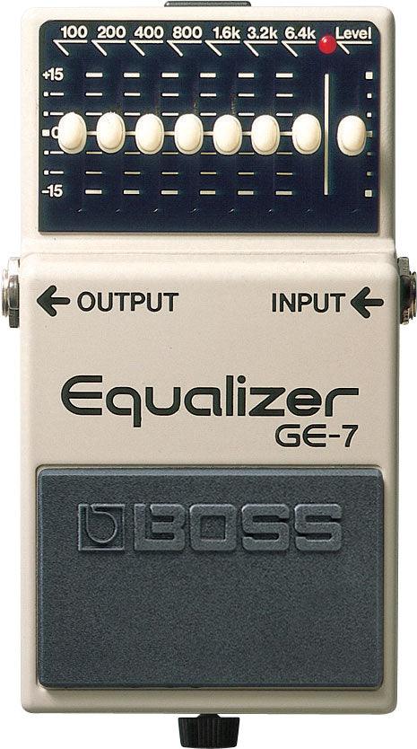 Pedal Boss Guitarra Electrica Ge-7 Equilizer 7 Band