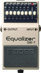 Pedal Boss Guitarra Electrica Ge-7 Equilizer 7 Band