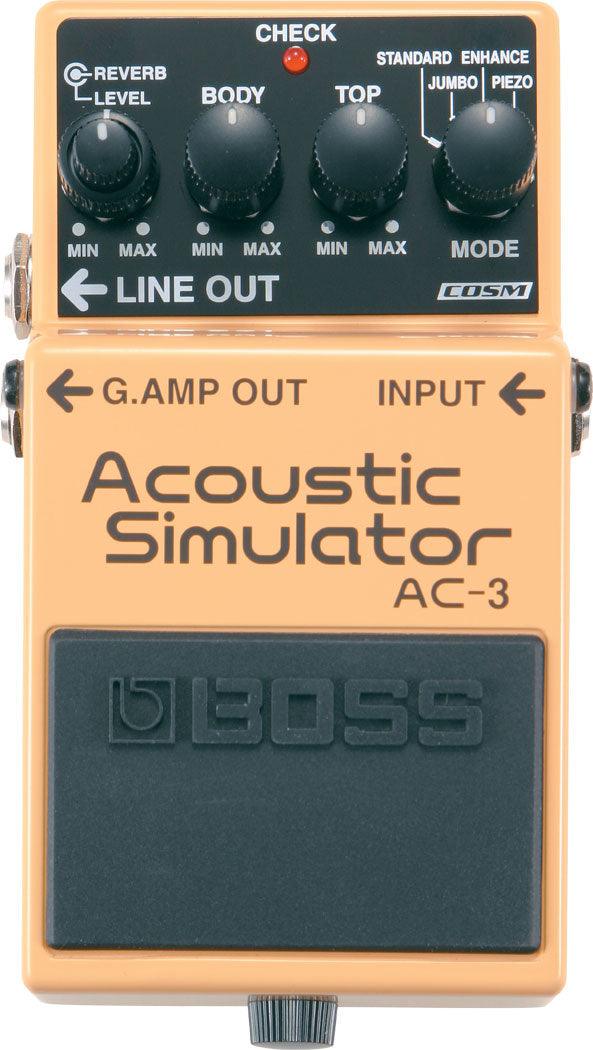Pedal Boss Guitarra Acustica Ac-3 Acoustic Simulator