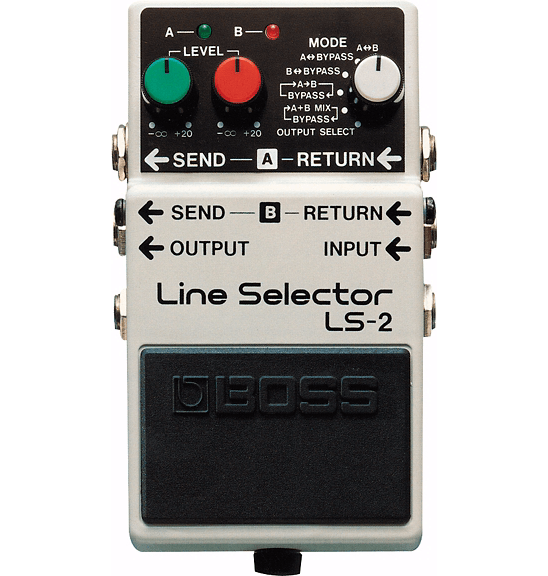 Pedal Boss Guitarra Electrica Ls-2 Line Selector