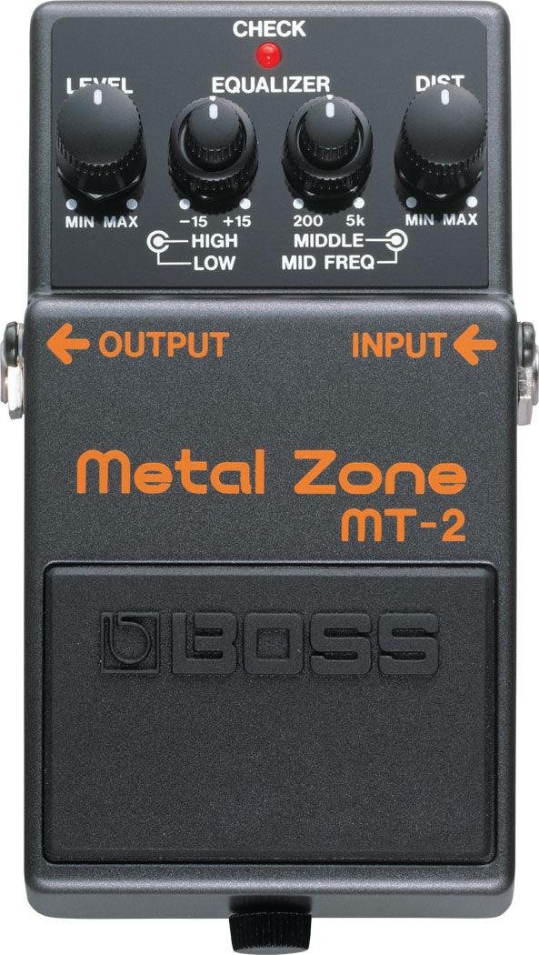 Pedal Boss Guitarra Electrica Mt-2 Metal Zone
