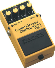 Pedal Boss Guitarra Electrica Os-2 Overdrive And Distortion