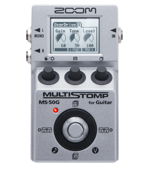 Pedal Zoom Ms-50g Gl Multi Stomp Guitarra Electrica