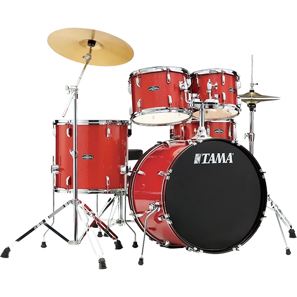Bateria Tama Stagestar St52h4 Cds Rojo Caramelo+bases