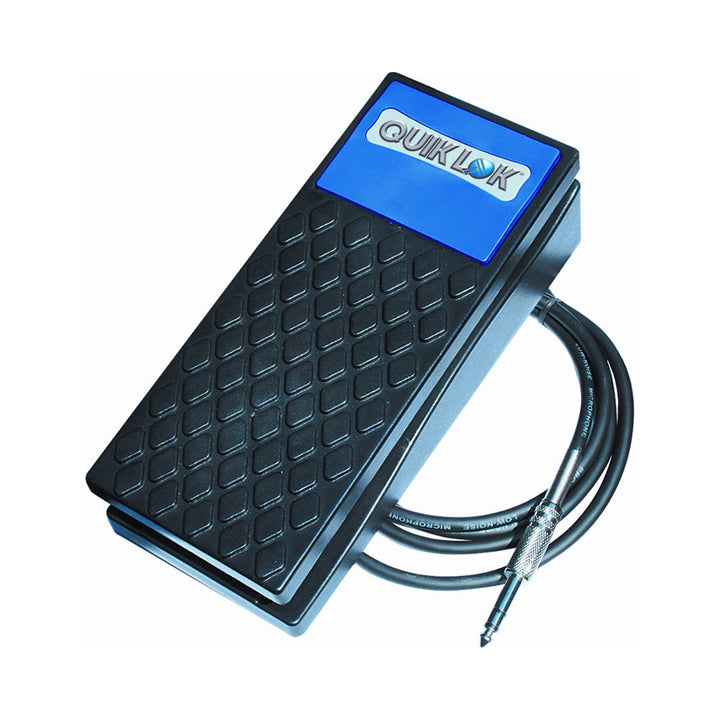 Pedal de volumen para teclado Quik Lok VP26-U con polaridad conmutable