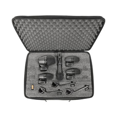 Kit de cinco micrófonos para batería Shure PGA DRUMKIT5 con cables XLR — vista 2