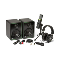 Kit de grabación Mackie Creator Bundle con micrófono, monitores y audífonos — vista 1