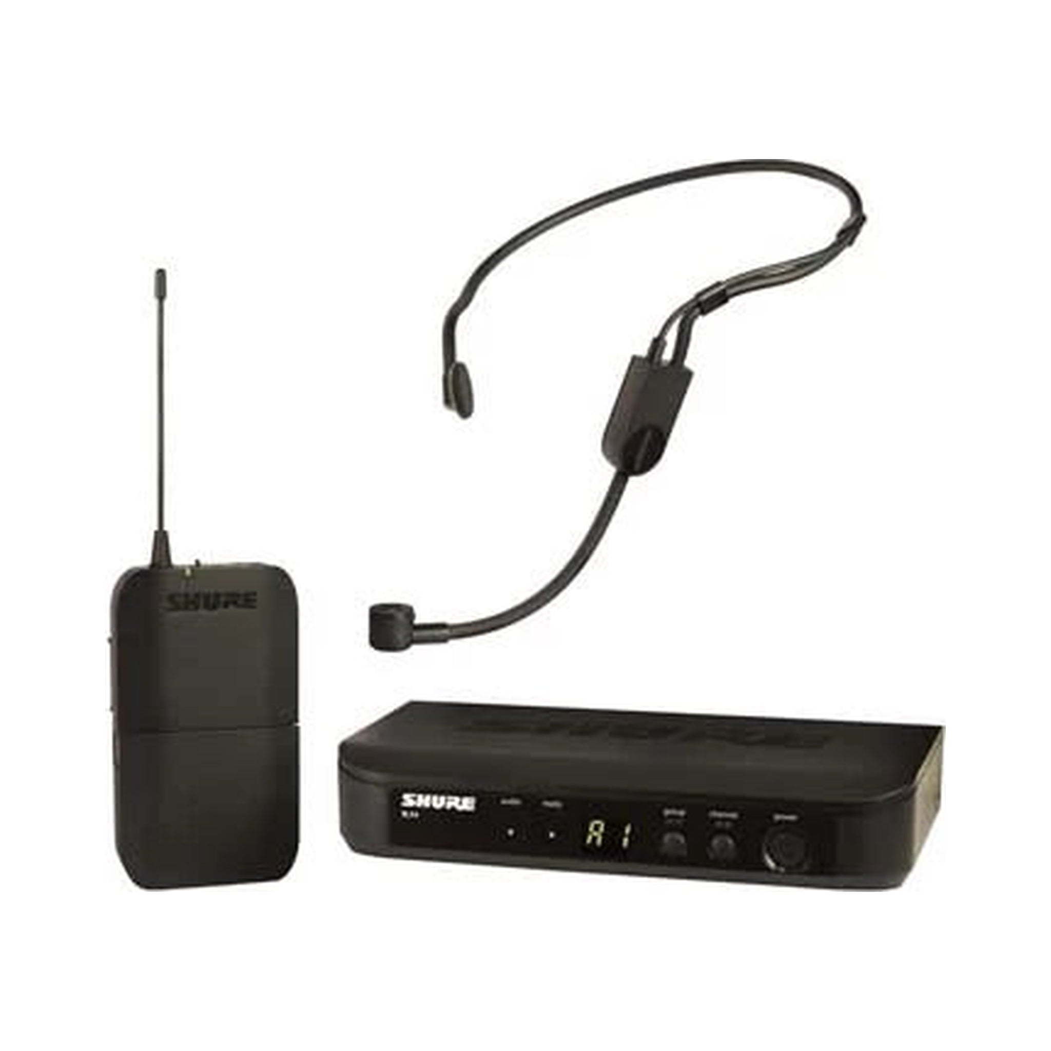 Sistema inalámbrico Shure BLX14/P31-J10 con micrófono de diadema — vista 1