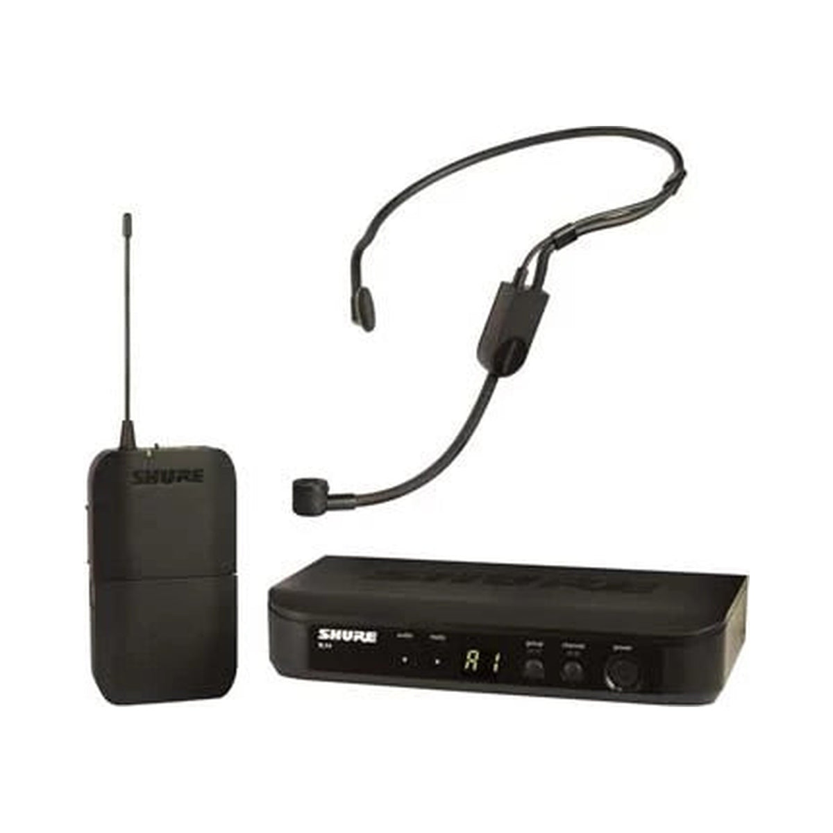 Sistema inalámbrico Shure BLX14/P31-J10 con micrófono de diadema — vista 1