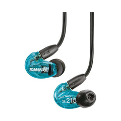 Audífonos intraurales Shure SE215-SPE Special Edition azul transparente — vista 1