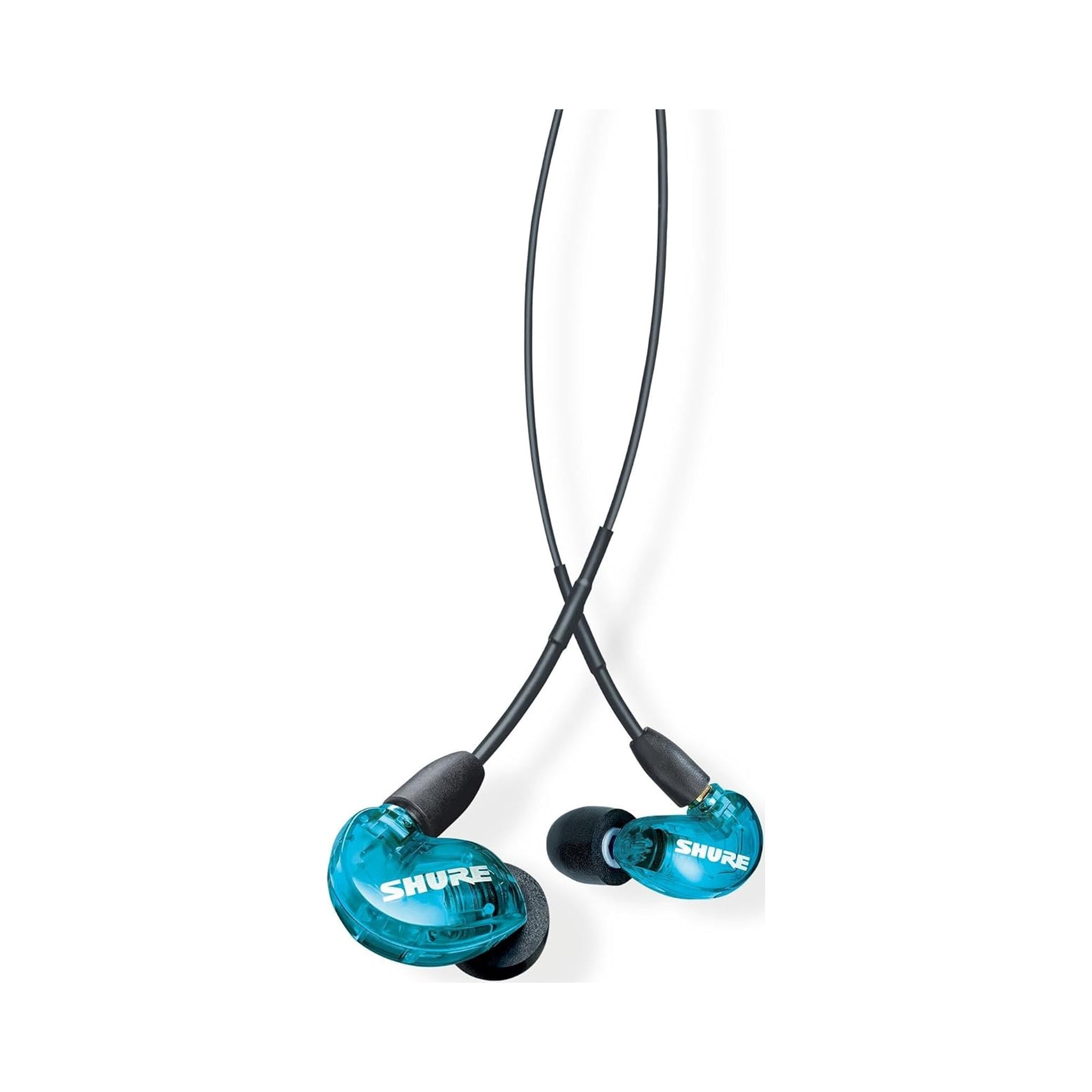 Audífonos intraurales Shure SE215-SPE Special Edition azul transparente — vista 2