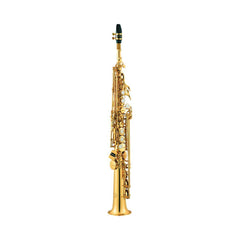 Saxofón soprano Jupiter JPS-747GL lacado con dos tudeles — vista 1