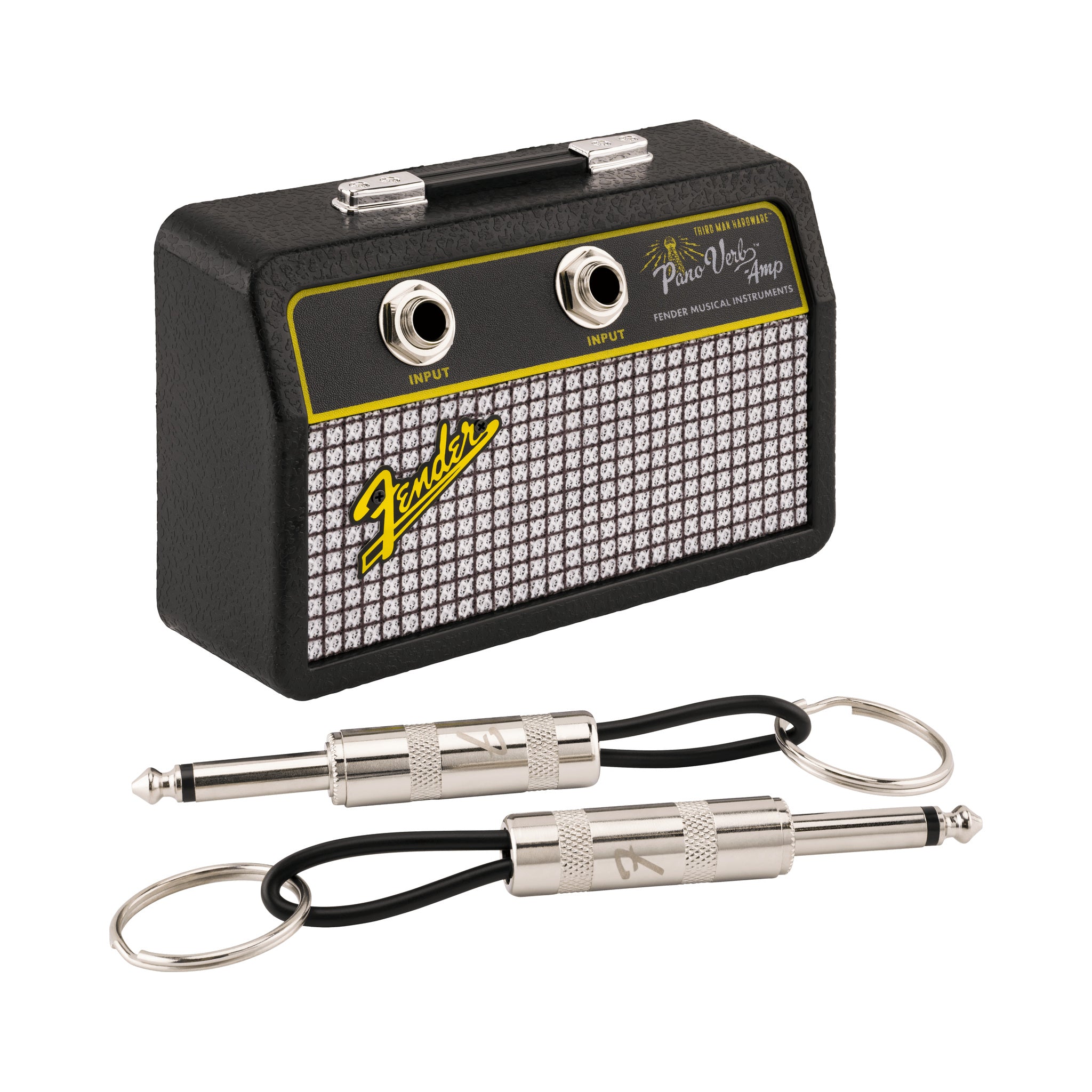 Colgador de llaves Fender Third Man Hardware Mini Jack Rack 9170000188 con dos llaveros — vista 1