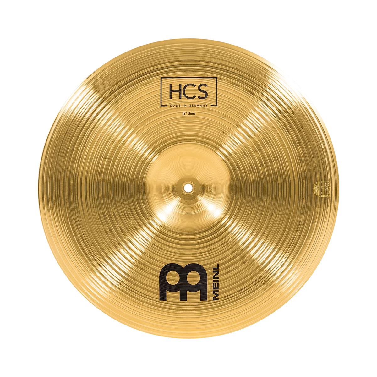 Platillo China Meinl HCS18CH de 18 pulgadas acabado tradicional — vista 1