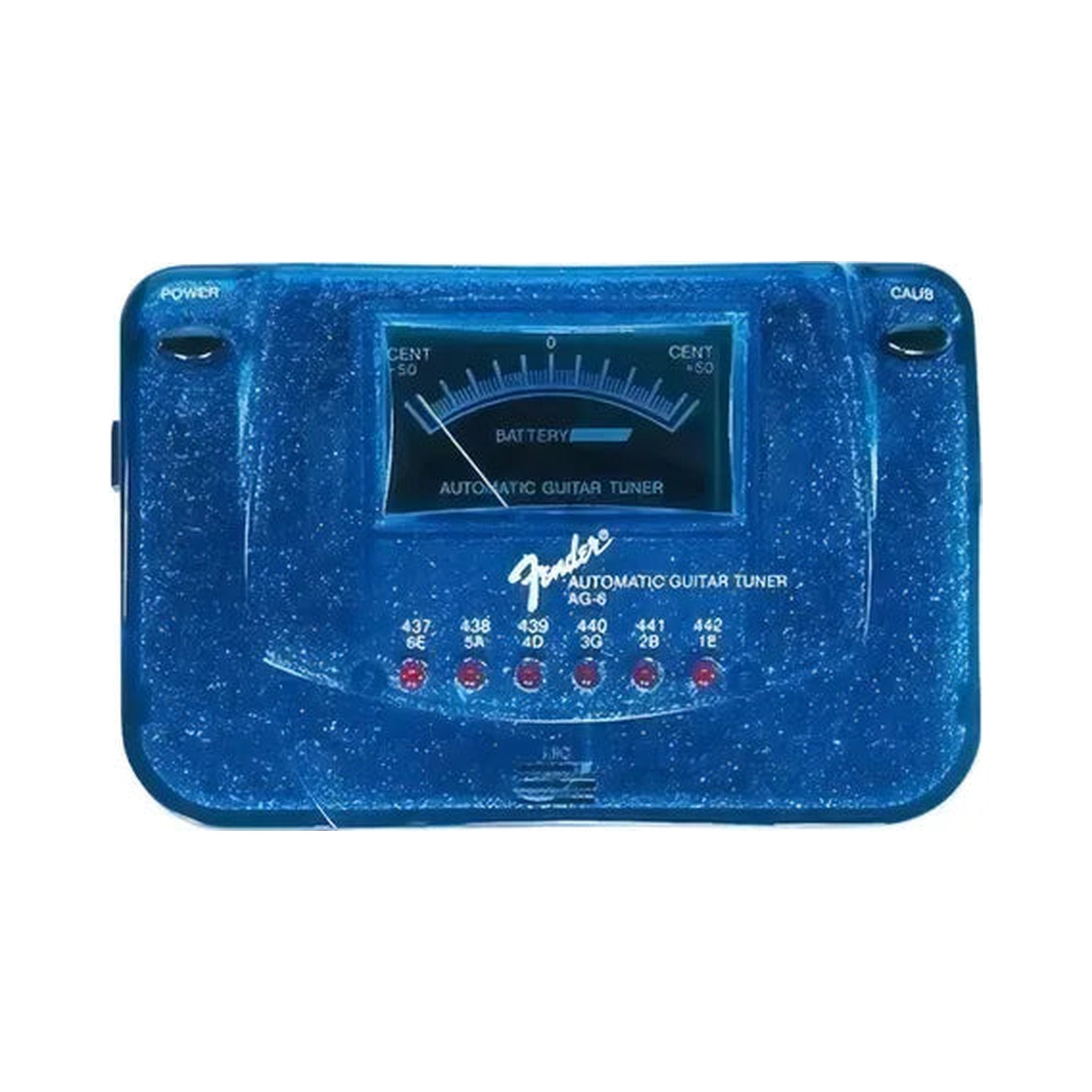 Afinador cromático Fender AG-6 de mano con conexión plug — vista 1