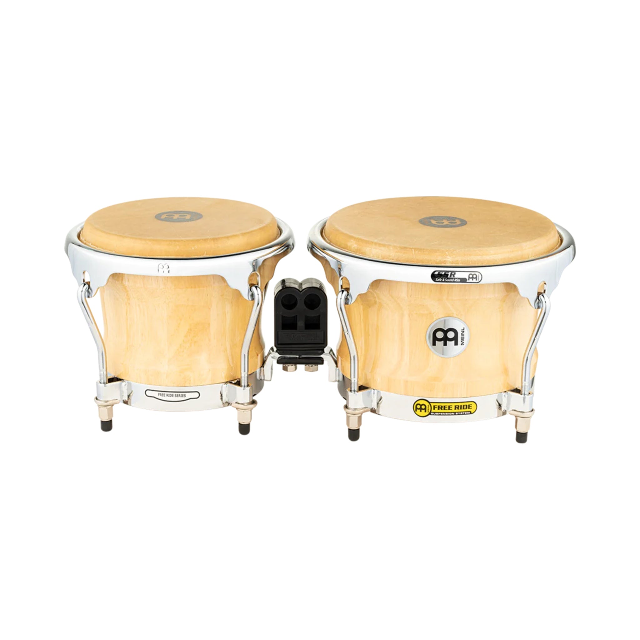 Bongós Meinl FWB400NT Free Ride de 7 y 8½ pulgadas natural — vista 2