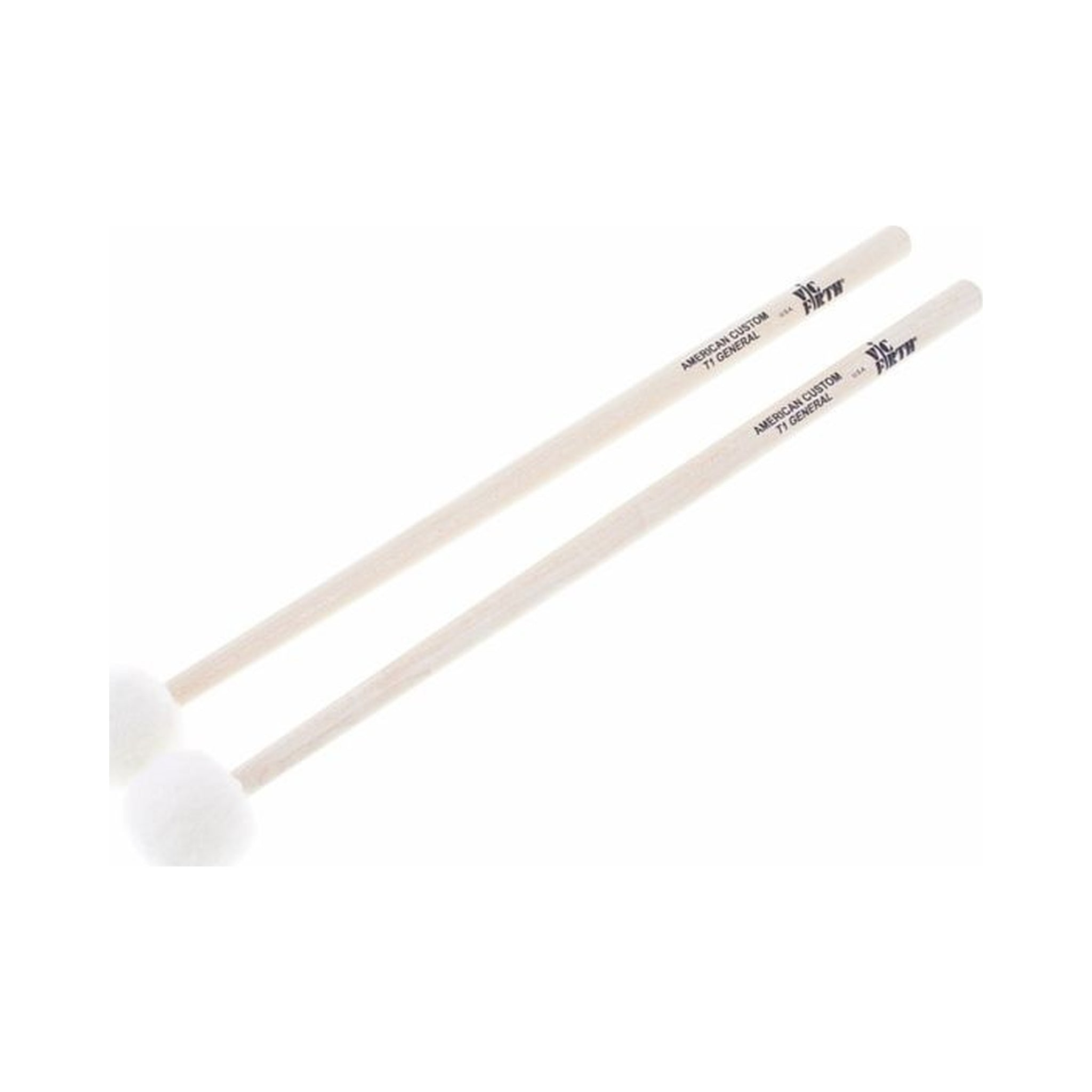 Mazos para timbal sinfónico Vic Firth American Custom T1 de fieltro, par — vista 1