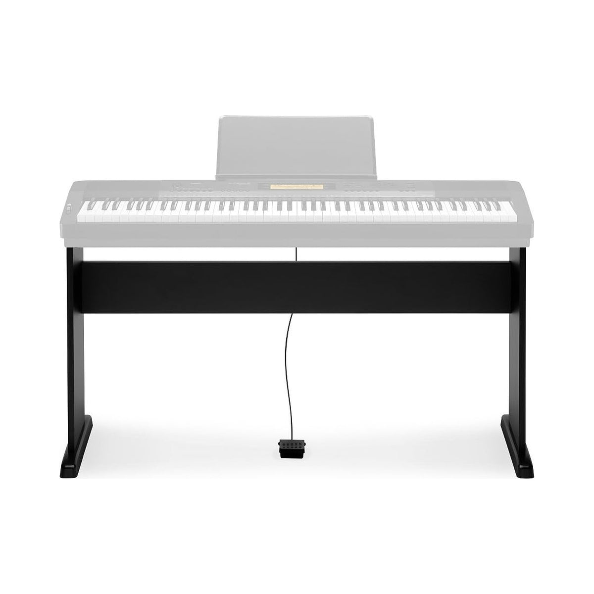 Soporte para piano digital Casio CS-44P negro — imagen real del producto