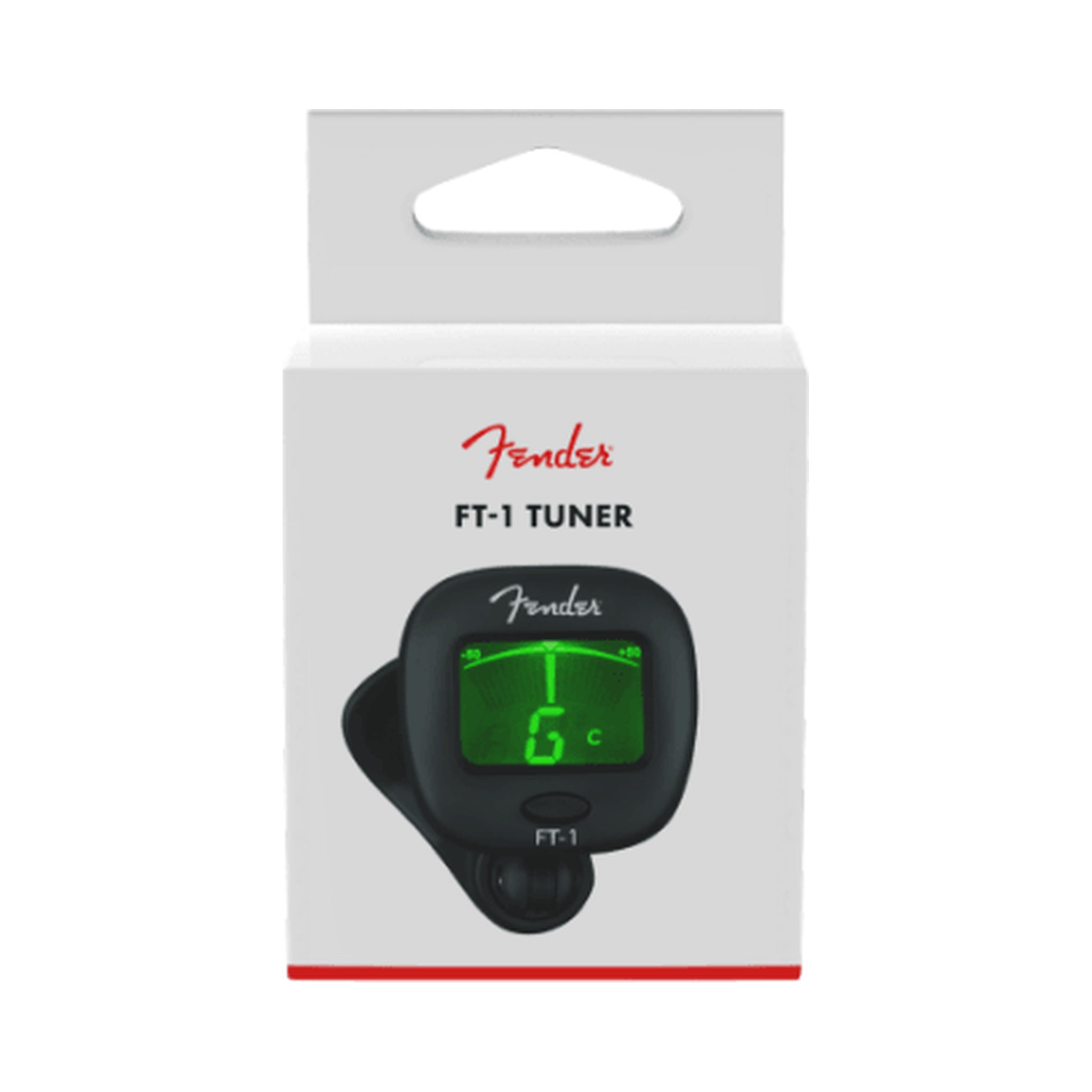 Afinador de pinza Fender FT-1 Pro 0239978000 negro con sensor de vibración — vista 2