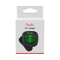 Afinador de pinza Fender FT-1 Pro 0239978000 negro con sensor de vibración — vista 2