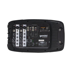 Sistema PA portátil Gemini ES-210MXBLU con mezclador de ocho canales — vista 2