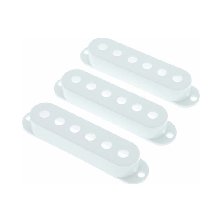 Cubiertas para pastillas Fender 0992034000 blancas para Stratocaster, juego de tres