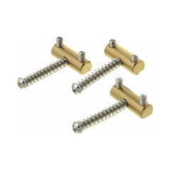 Selletas compensadas Fender 0058544049 de latón para Telecaster, juego de tres — vista 1