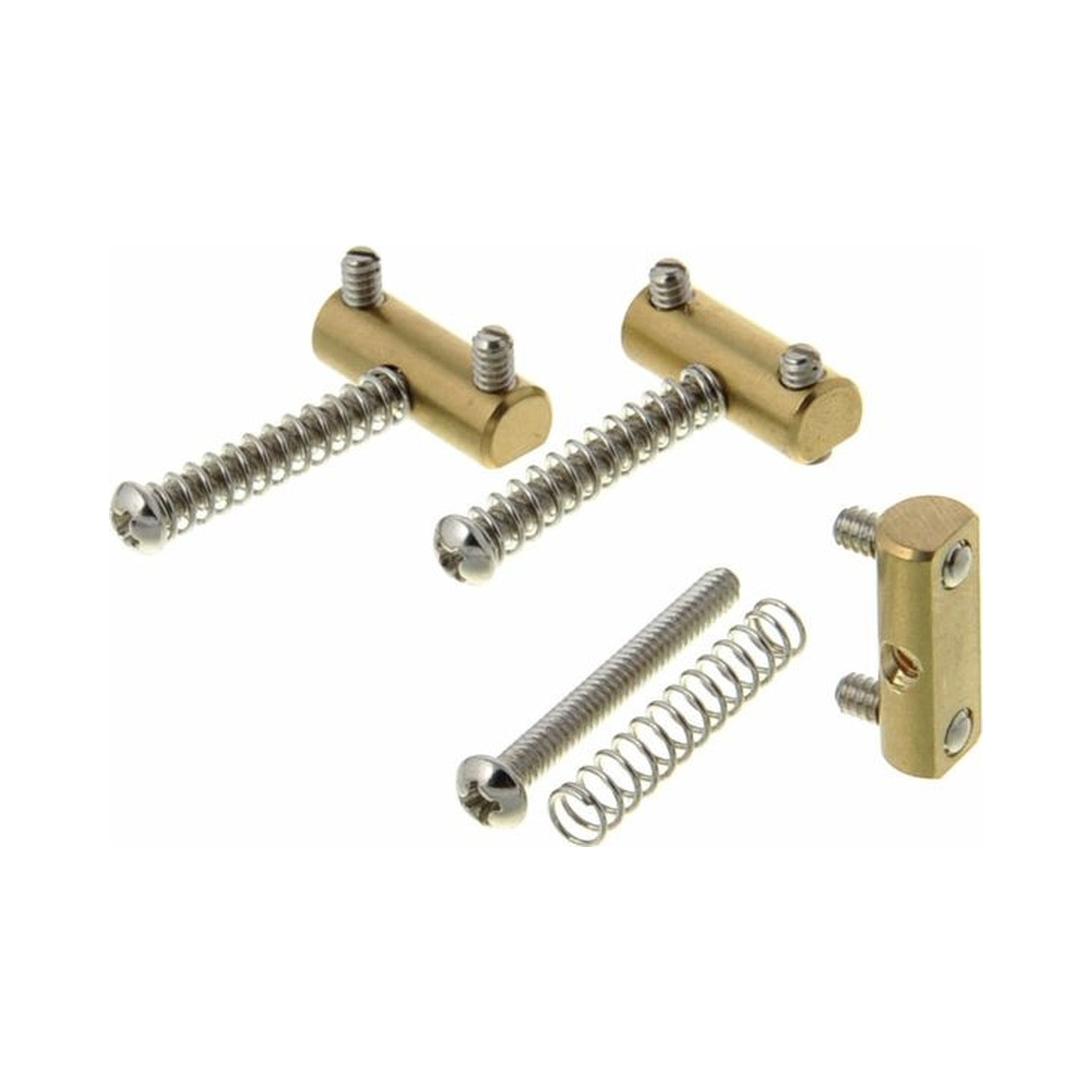 Selletas compensadas Fender 0058544049 de latón para Telecaster, juego de tres — vista 2