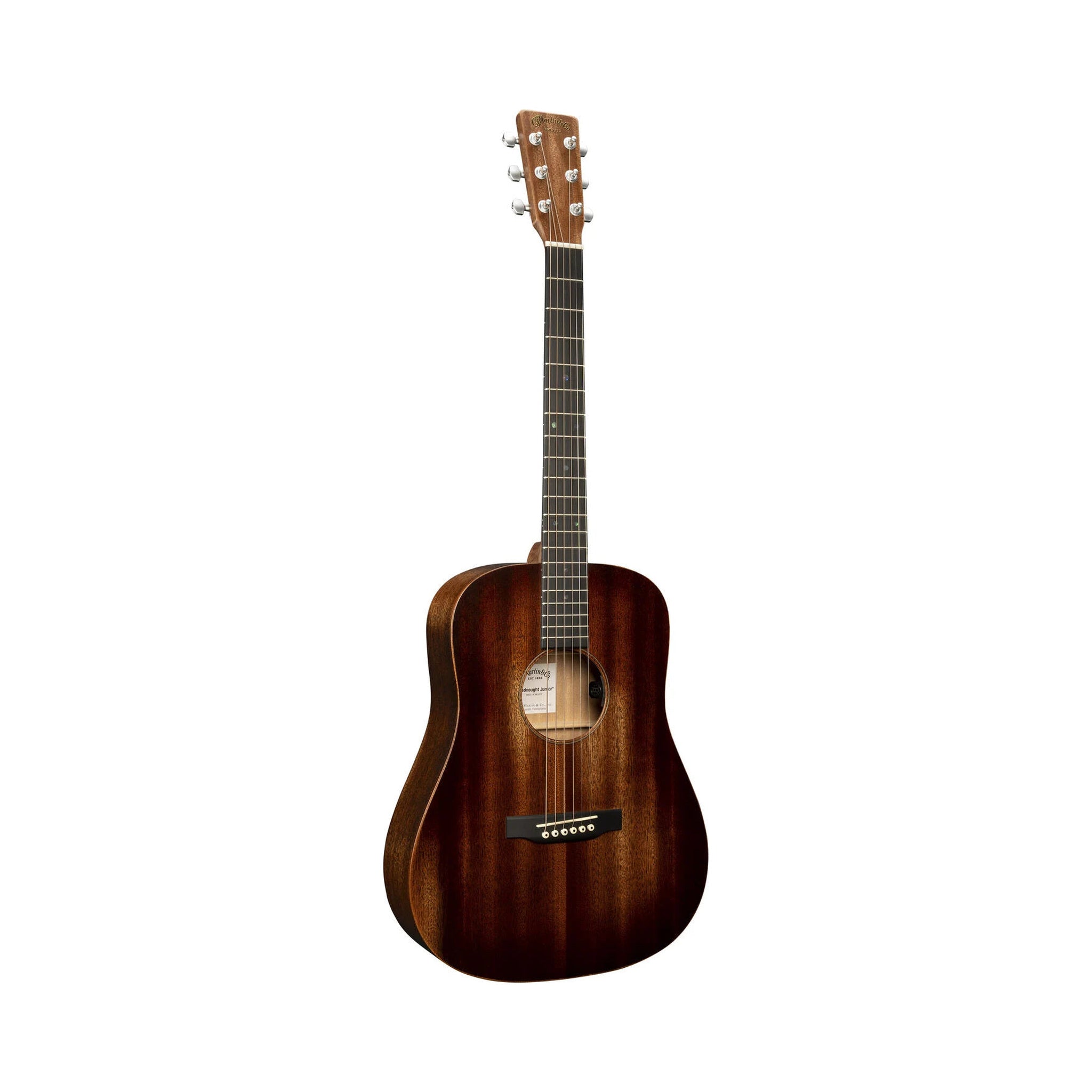 Guitarra electroacústica Martin DJr-E StreetMaster de sapeli satinada — vista 1