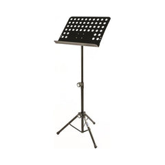 Atril de orquesta Quik Lok MS/330 negro de bandeja perforada — vista 1