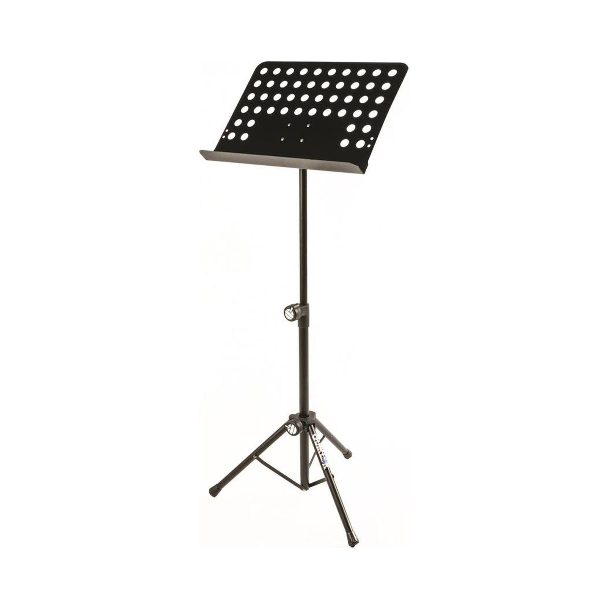 Atril de orquesta Quik Lok MS/330 negro de bandeja perforada — vista 2