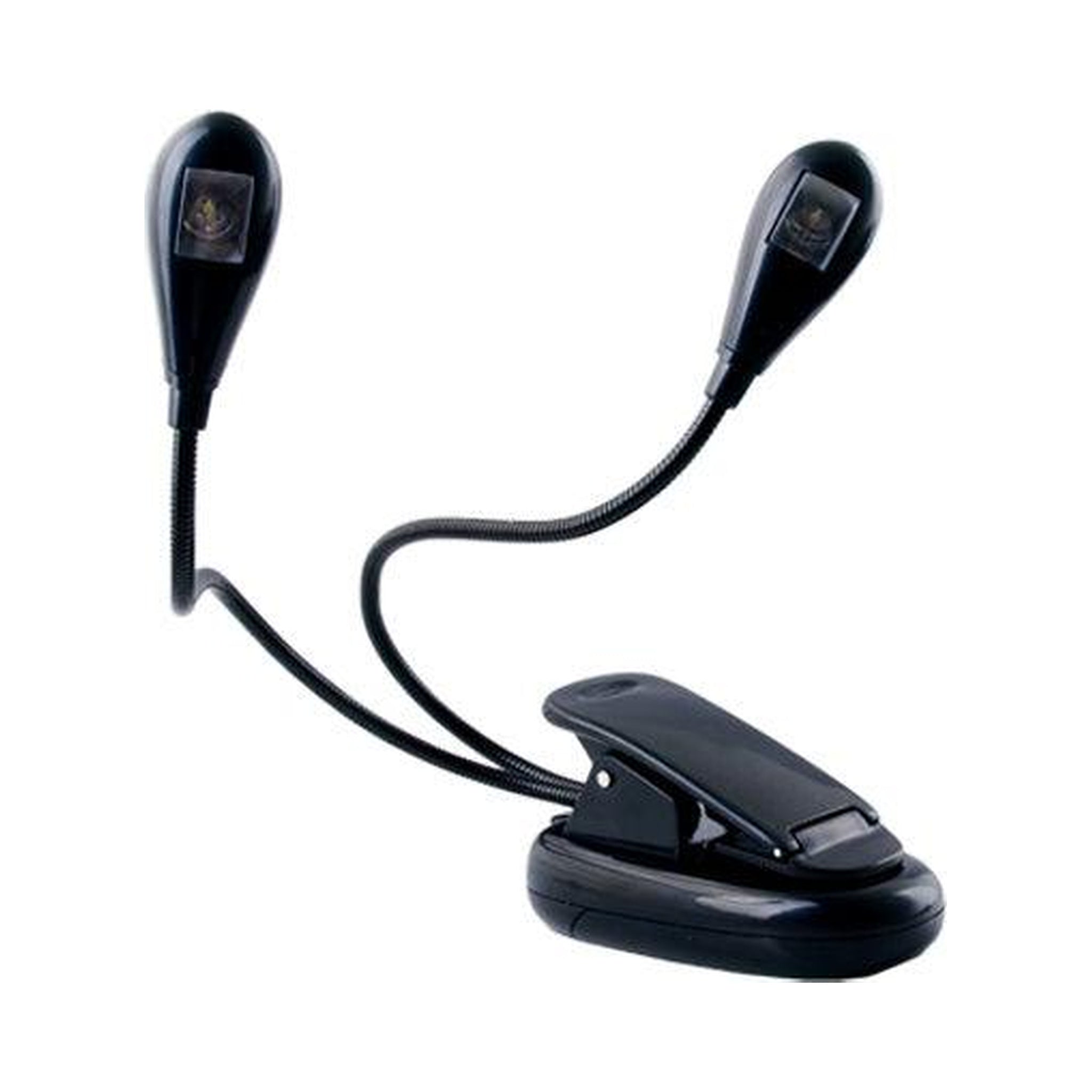 Lámpara para atril Wingo WML-02 de dos LED con clip — vista 2