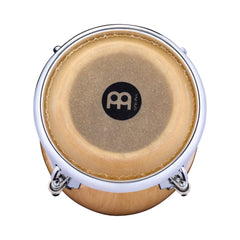 Mini conga Meinl MC100NT de madera natural con parche afinable — vista 2