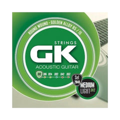 Encordado para guitarra acústica Medina GK Folk 2040 de calibre 12–52 — imagen real del producto