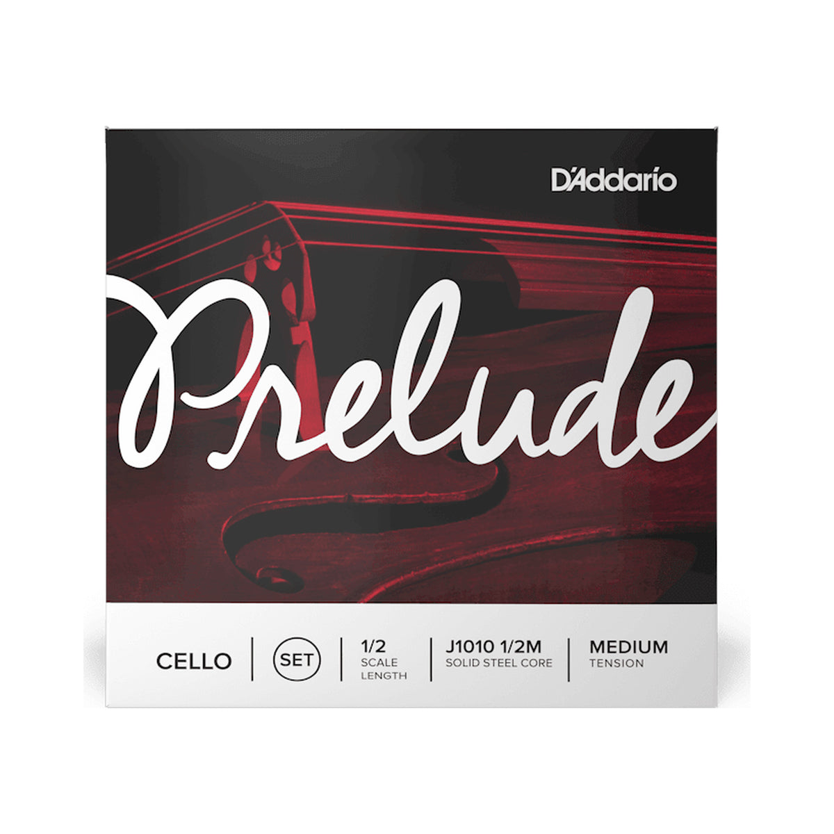 Encordado para violonchelo D’Addario Prelude J1010 1/2 de tensión media — vista 1