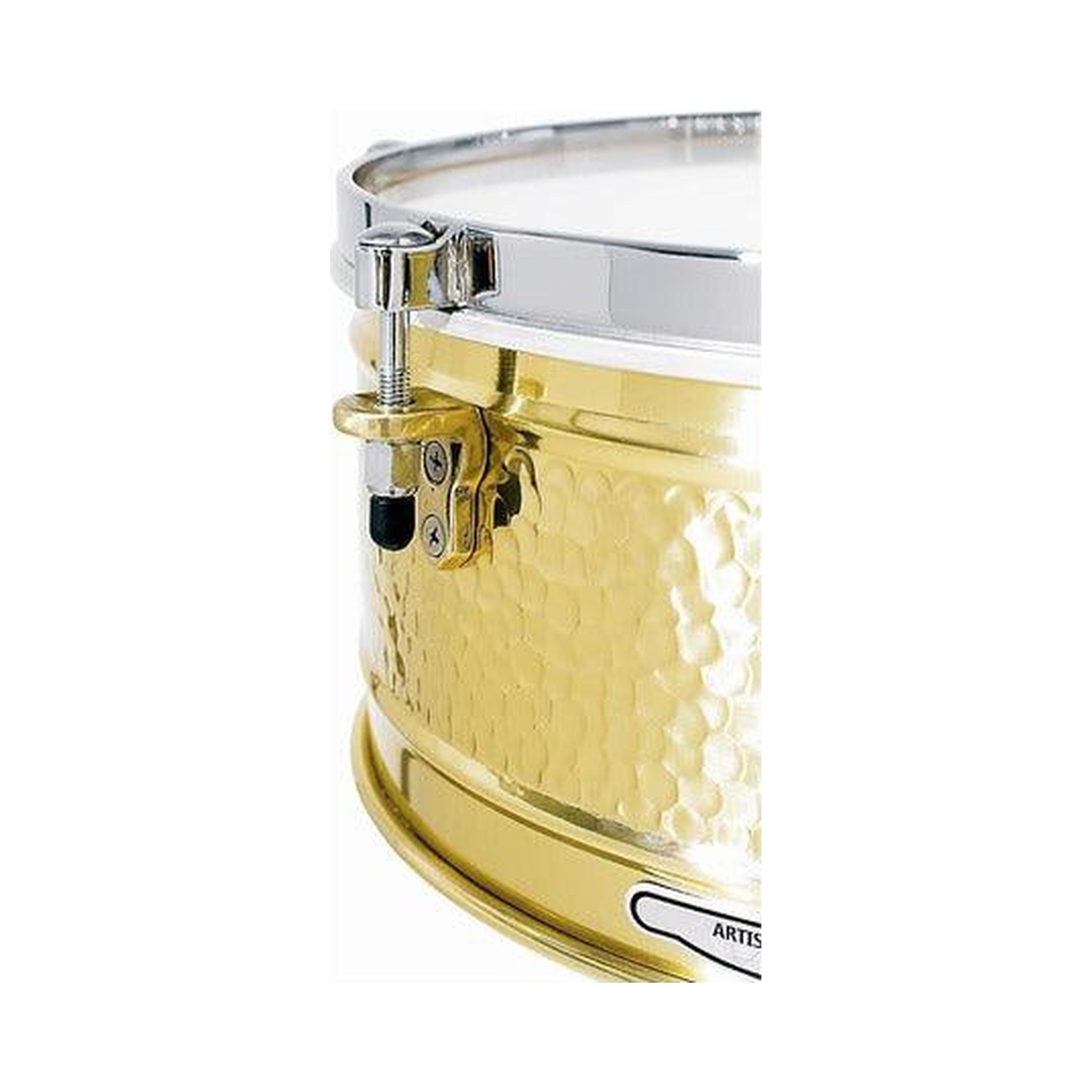Timbaletas Meinl Luis Conte LC1BRASS de 14 y 15 pulgadas con soporte — vista 2