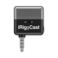 Micrófono portátil IK Multimedia iRig MIC Cast para grabación de voz — imagen real del producto